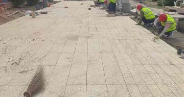 佳木斯黄金麻荔枝面地铺案例