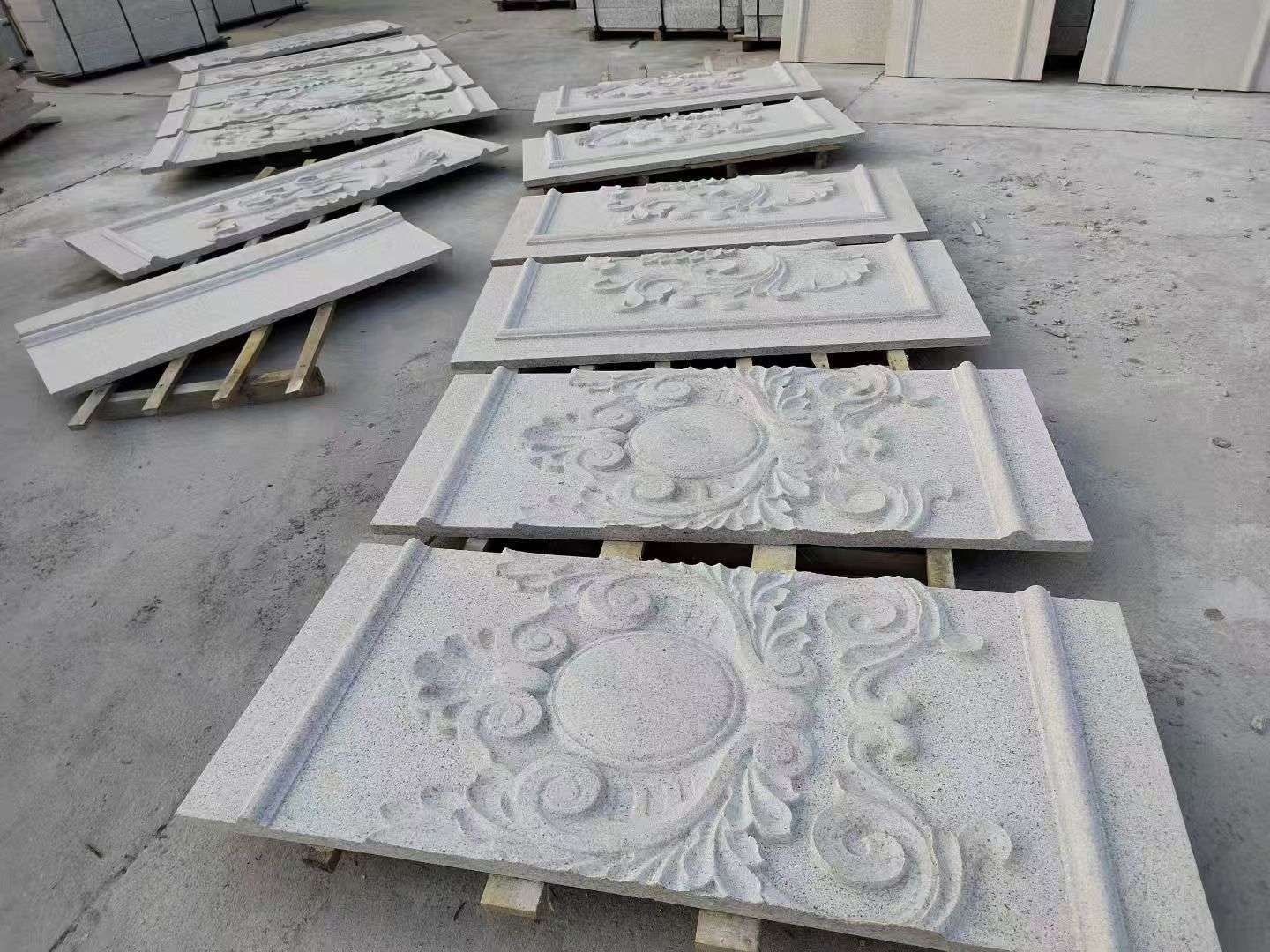 佳木斯 芝麻白干挂雕花板