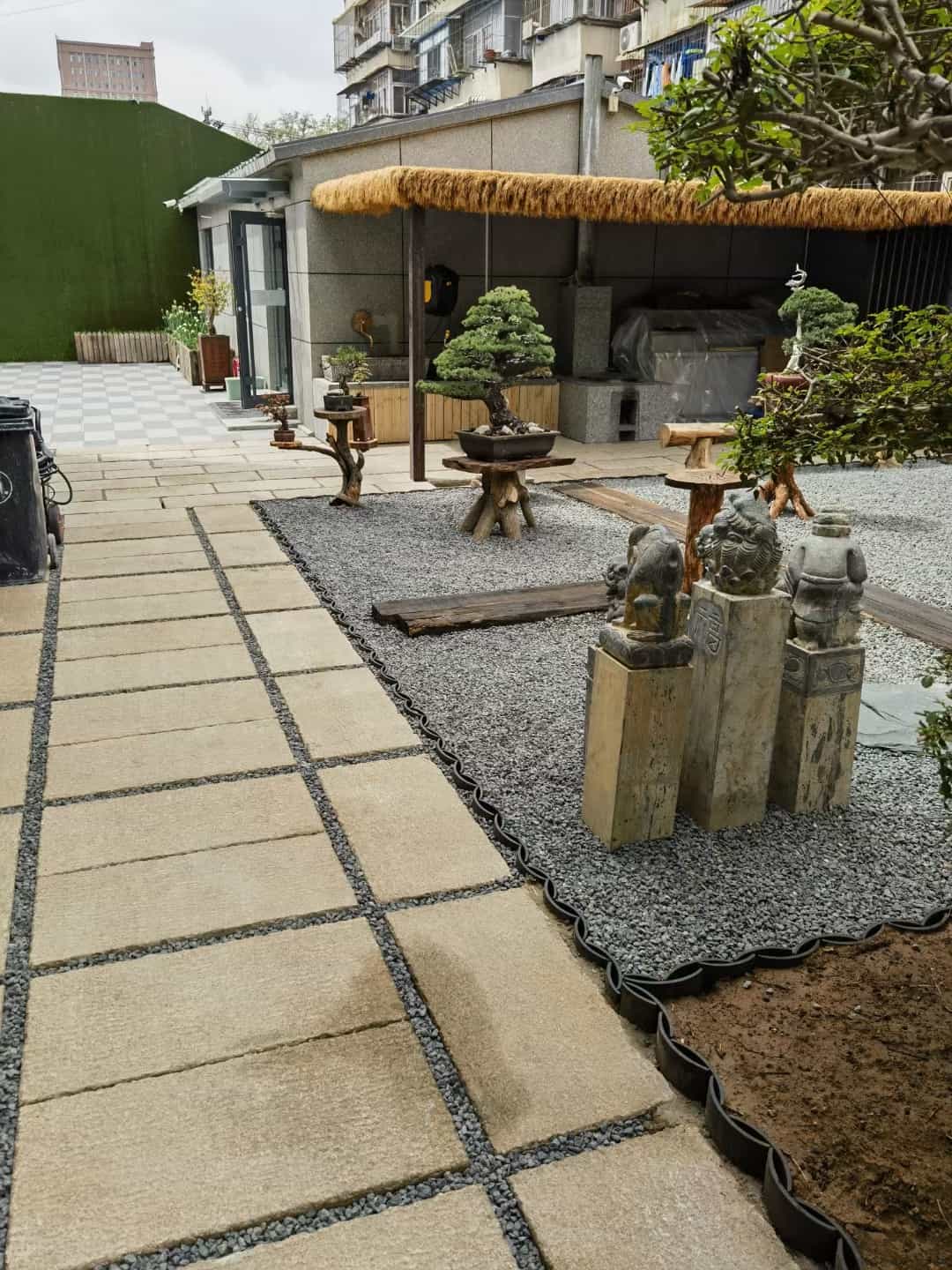 佳木斯仿古石铺装效果